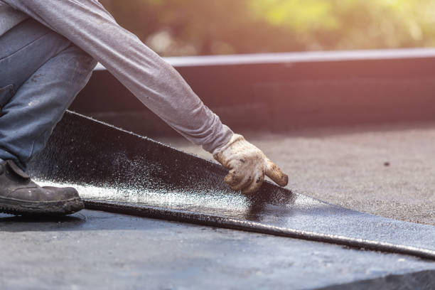 Professional Waterproofing technician working in Sea Girt, NJ